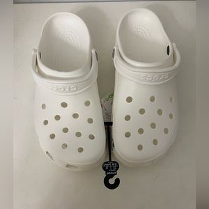 White Crocs